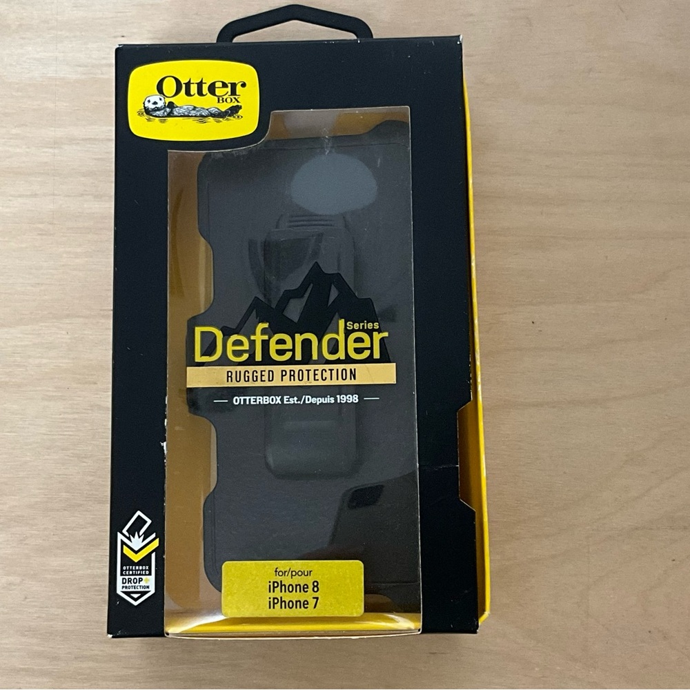 OtterBox Defender Series Holster for Apple iPhone 8 Plus/7 Plus - Black